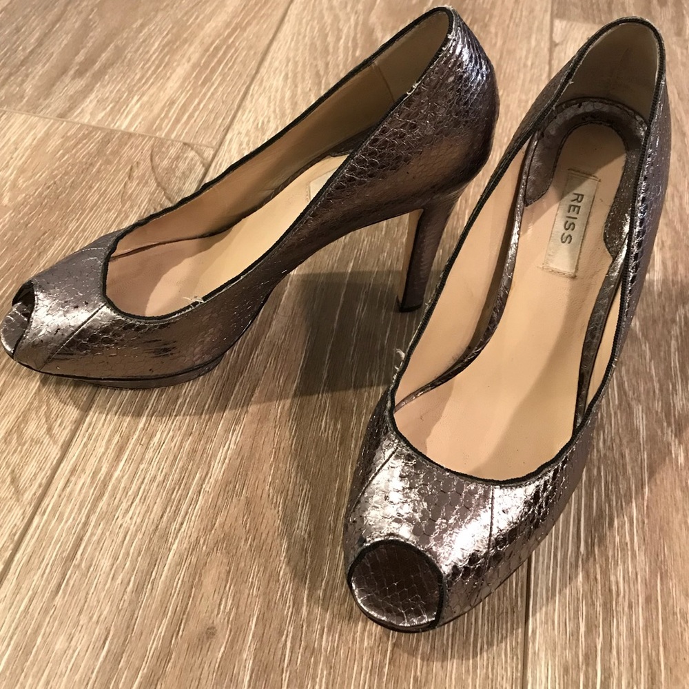 Reiss platform shoes